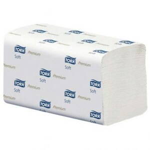 Papírový ručník ZZ, 230 x 230mm, 2550ks, dvouvrstvý