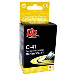 UPrint kompatibilní ink s CL41, color, 500str., 18ml, C-41CL, pro Canon iP1600, iP2200, iP6210D, MP150, MP170, MP450