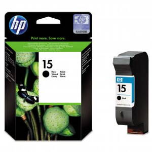 HP originální ink C6615DE, HP 15, black, 500str., 25ml, HP DeskJet 810, 840, 843c, PSC-750, 950, OJ-V40