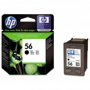 HP originální ink C6656AE, HP 56, black, 520str., 19ml, HP DeskJet 450, 5652, 5150, 5850, psc-7150, OJ-6110