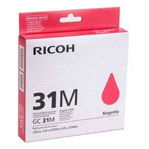 Ricoh originální gelová náplň 405690, Typ GC 31M, magenta, Ricoh GXe2600N/GXe3000N/GXe3300N/GXe3350N