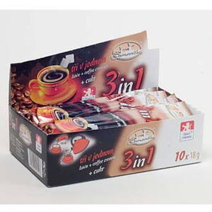 Káva instantní, 3v1, 180g, kartonek, standard, 10-pack