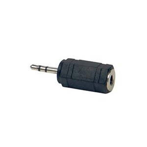 Audio Redukce, Jack (2,5mm) M-Jack (3,5mm) F, 0, stereo, černá, Logo
