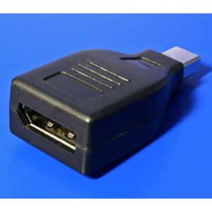 Video Redukce, DisplayPort (mini) M-DisplayPort F, 0, černá, Logo