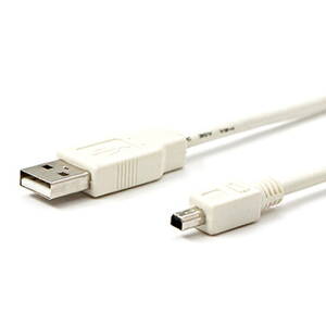 Kabel USB (2.0), USB A M- 4 pin M, 1.8m, černý