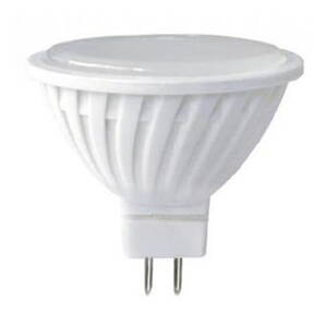 LED žárovka GU5.3, 12VV, 5W, 450lm, 6000k, studená, 30000h, 2835, 50mm/53mm