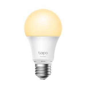 LED žárovka TP-LINK A27, 220-240V, 8.7W, 806lm, 2700k, teplá, 15000h, stmívatelná chytrá Wi-Fi žárovka