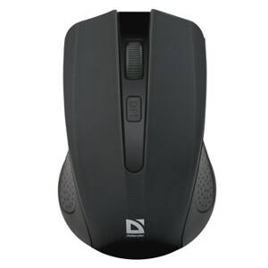Defender Myš Accura MM-935, 1600DPI, 2.4 [GHz], optická, 4tl., 1 kolečko, bezdrátová, černá, 2 ks AAA, nanopřijímač, rozsah 10m