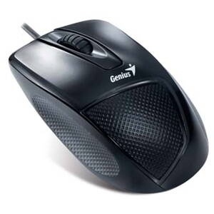 Genius Myš DX-150, 1200DPI, optická, 3tl., 1 kolečko, drátová USB, černá