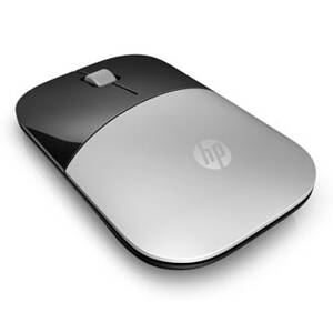 HP myš Z3700 Wireless Silver, 1200DPI, 2.4 [GHz], optická Blue LED, 3tl., 1 kolečko, bezdrátová, stříbrná, 1 ks AA, Windows 7/8/10