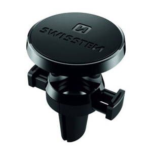 Magnetický držák mobilu(GPS) Swissten do auta, S-Grip AV-M8, černý, kov, do ventilace, černá, mobil