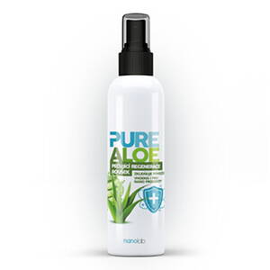 Regenerace PURE ALOE na roušky a respirátory, 100ml, Nanolab