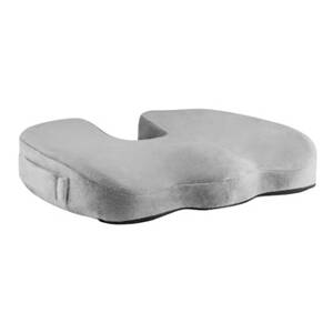 Podsedák, pod hýždě, ergonomický, šedý, paměťová pěna, Powerton