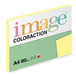Xerografický papír Coloraction, Desert, A4, 80 g/m2, světle žlutý, 100 listů, vhodný pro inkoustový tisk
