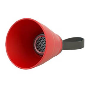 YZSY Bluetooth reproduktor SALI, 3W, červený, regulace hlasitosti, skládací, voděodolný