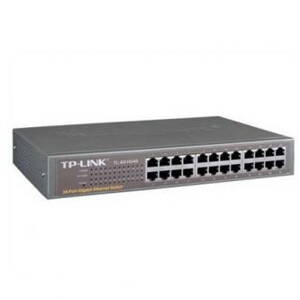 TP-LINK switch TL-SG1024D 1000Mbps, automatické učení adres MAC, auto MDI/MDIX
