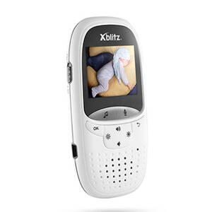 Xblitz Elektronická chůva s kamerou KINDER Lite, 0,3 MPix, 2.4 [GHz], 5V DC port, bílá