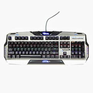 E-BLUE Mazer Mechanical 729, Klávesnice CZ, herní, podsvícená s hnědým spínačem typ drátová (USB), černá, mechanická