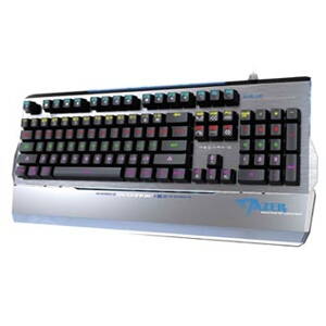 E-BLUE EKM752, Klávesnice US, herní, podsvícená typ drátová (USB), šedá, mechanická