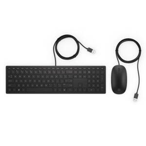 HP Pavilion Deskset 400, Sada klávesnice SK, drátová (USB), černá