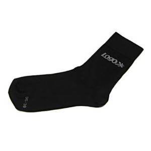 LOGO - ponožky Logo, černé, vel. 35 - 38, 5 ks