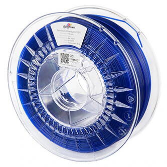 Spectrum 3D filament, Premium PCTG, 1,75mm, 1000g, 80739, transparent blue