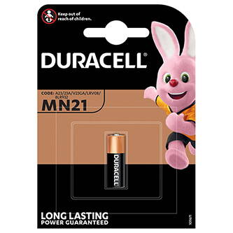 Baterie alkalická, 23AE, MN21, A23, Duracell, blistr, 1-pack, 42463