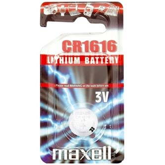 Baterie lithiová, knoflíková, CR1616, 3V, Maxell, blistr, 1-pack