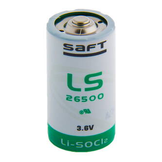 Baterie lithiová, R14, 3.6V, Saft, SPSAF-26500-STD, C LS26500