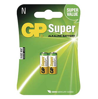Baterie alkalická, 910A, LR1, 1.5V, GP, blistr, 2-pack, SUPER