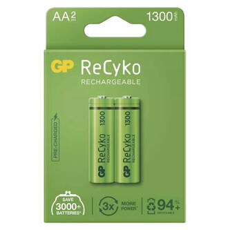 GP Nabíjecí Ni-MH baterie AA, 2-pack