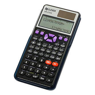Eleven Kalkulačka SR-270X, černá, školní