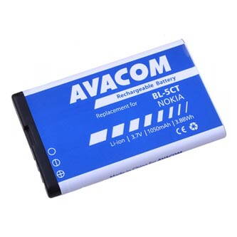 Avacom baterie pro Nokia 6303, 6730, C5, Li-Ion, 3.7V, GSNO-BL5CT-S1050A, 1050mAh, 3.9Wh