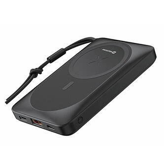 SWISSTEN, Power Bank, MagSafe compatible, Li-Pol, 5/9/12V, nabíjení mobilních telefonů aj., 22013971, 10000mAh, Lightning, USB-A,