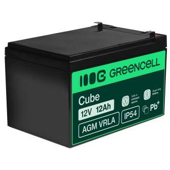 Green Cell VRLA AGM Green Cell 12V, 3.6A, 12Ah