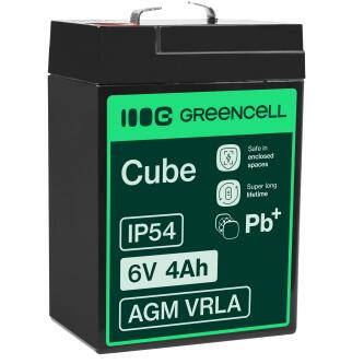 Green Cell AGM baterie 6V 4Ah