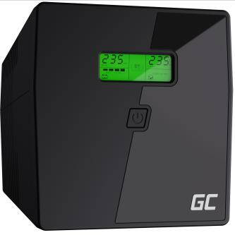 Záložní zdroj Green Cell 1000VA, 600W, 2-6ms