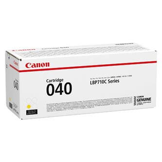 Canon originální toner 040Y, yellow, 5400str., 0454C001, Canon imageCLASS LBP712Cdn,i-SENSYS LBP710Cx, LBP712Cx, O