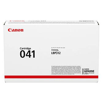 Canon originální toner 041BK, black, 10000str., 0452C002, Canon i-SENSYS LBP312x, i-SENSYS MF522x, i-SENSYS MF525x, O
