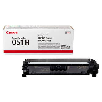 Canon originální toner CRG051H, black, 4100str., 2169C002, high capacity, Canon LBP162dw, MF269dw, MF267dw, MF264dw, O