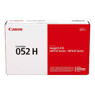 Canon originální toner 052H, black, 9200str., 2200C002, high capacity, Canon LBP212dw,214dw,215x, MF421dw,426dw,428x,429x, O