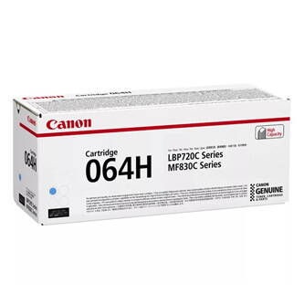 Canon originální toner 064HC, 4936C002, cyan, high capacity
