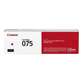 Canon originální toner 075 M, 6363C002, magenta, 1300str.