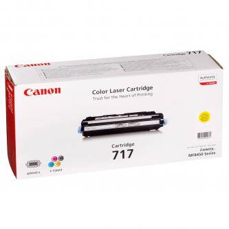 Canon originální toner CRG717, yellow, 4000str., 2575B002, Canon MF-8450, O