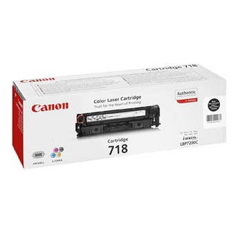 Canon originální toner CRG718, black, 6800str., 2662B005, Canon LBP-7200Cdn, dual pack, 2ks, O