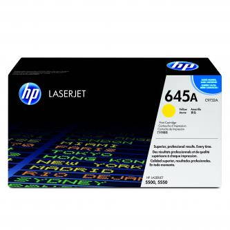 HP originální toner C9732A, yellow, 12000str., HP 645A, HP Color LaserJet 5500, N, DN, HDN, DTN, O