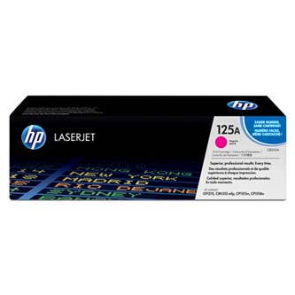 HP originální toner CB543A, magenta, 1400str., HP 125A, HP Color LaserJet CP1215, 1515, 1518, O