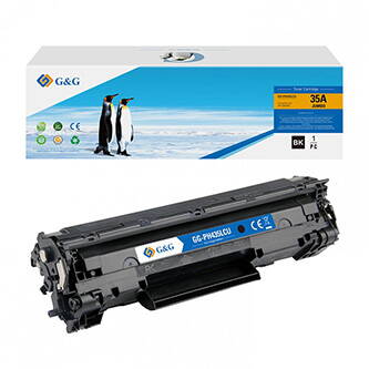 G&G kompatibilní toner s CE285A, CB435A, CB436A, CE278A, CRG128, 728, 725, black, 3000str., NT-PH435LCU, pro HP LaserJet P1005 / P