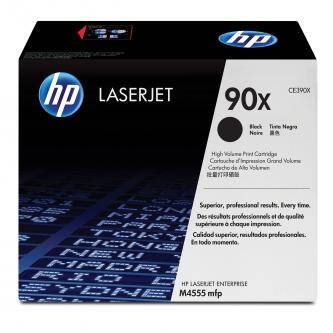 HP originální toner CE390X, black, 24000str., HP 90X, HP Enterprise M4555, M602, O
