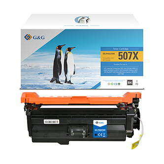 G&G kompatibilní toner s CE400X, black, 11000str., NT-PH507XBK(CE400X), HP 507X, pro HP LaserJet Enterprise 500 color M551, N
